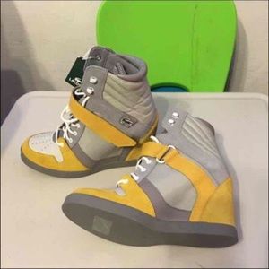 Lacoste wedge sneaker NWT